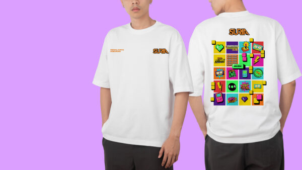 T-Shirt Segment Suria Short Sleeve (S - 3XL) - Image 2