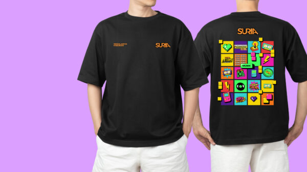 T-Shirt Segment Suria Short Sleeve (S - 3XL) - Image 3