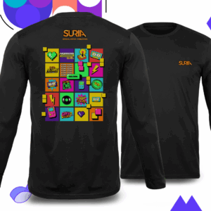 T-Shirt Segment Suria Long Sleeve (S - 3XL)